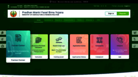 What Pmfby.gov.in website looked like in 2022 (2 years ago)