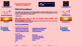 What Paramdhaam.com website looked like in 2022 (2 years ago)