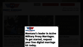 What Proxymarriage.com website looked like in 2022 (2 years ago)