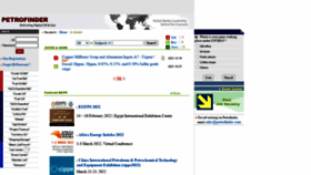 What Petrofinder.com website looked like in 2022 (2 years ago)
