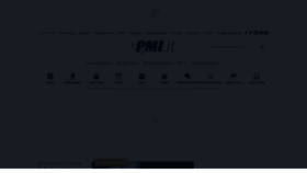 What Pmi.it website looked like in 2022 (2 years ago)