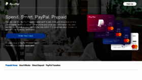 What Paypal-prepaid.com website looked like in 2022 (2 years ago)
