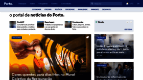 What Porto.pt website looked like in 2022 (2 years ago)