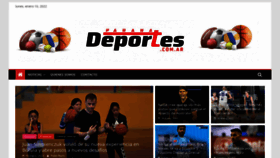 What Paranadeportes.com.ar website looked like in 2022 (2 years ago)