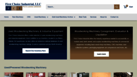 What Preownedwoodworkingmachinery.com website looked like in 2022 (2 years ago)
