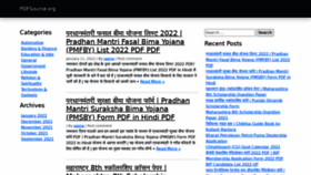 What Pdfsource.org website looked like in 2022 (2 years ago)