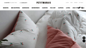 What Petitmarais.co.kr website looked like in 2022 (2 years ago)