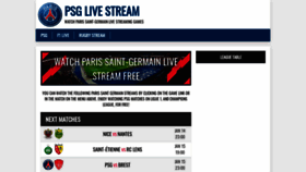What Psgstream.net website looked like in 2022 (3 years ago)