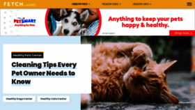 What Pets.webmd.com website looked like in 2022 (2 years ago)