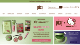 What Pixibeauty.com website looked like in 2022 (2 years ago)