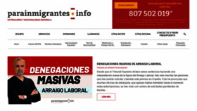 What Parainmigrantes.info website looked like in 2022 (2 years ago)
