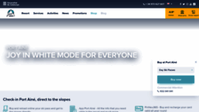 What Portaine.cat website looked like in 2022 (4 years ago)