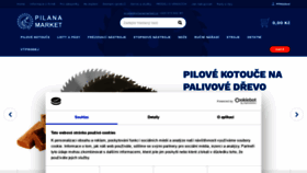 What Pilanamarket.cz website looked like in 2022 (2 years ago)
