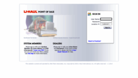 What Pos.uhaul.net website looked like in 2022 (2 years ago)