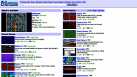 What Pcgaming.ws website looked like in 2022 (3 years ago)