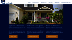 What Primebankmortgage.com website looked like in 2022 (2 years ago)