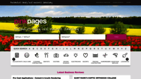 What Pinkpages.com.au website looked like in 2022 (2 years ago)