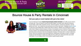What Party-go-round.com website looked like in 2022 (2 years ago)