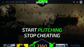 What Plitch.com website looked like in 2022 (3 years ago)