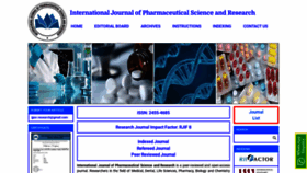 What Pharmacyjournal.net website looked like in 2022 (2 years ago)