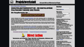 What Projektwerkstatt.de website looked like in 2022 (2 years ago)
