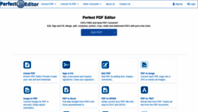 What Perfectpdfeditor.com website looked like in 2022 (2 years ago)