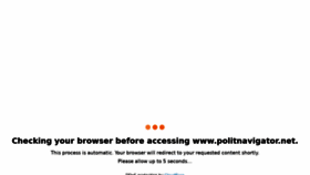 What Politnavigator.net website looked like in 2022 (2 years ago)