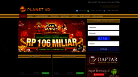What Planetmantap.com website looked like in 2022 (2 years ago)