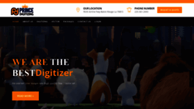 What Princedigitizing.com website looked like in 2022 (2 years ago)