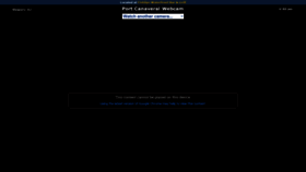 What Portcanaveralwebcam.com website looked like in 2022 (2 years ago)