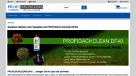 What Profidachclean.de website looked like in 2022 (2 years ago)