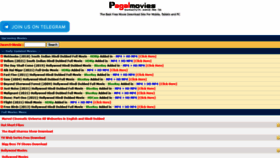What Pagalmovies.art website looked like in 2022 (2 years ago)
