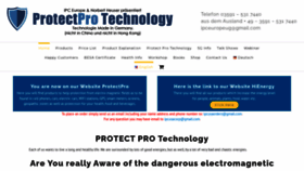 What Protectpro.info website looked like in 2022 (2 years ago)