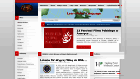 What Polskiinternet.com website looked like in 2022 (2 years ago)