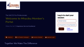 What Portal.mhasibusacco.com website looked like in 2022 (3 years ago)