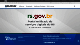 What Procergs.com.br website looked like in 2022 (2 years ago)
