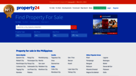 What Property24.com.ph website looked like in 2022 (2 years ago)