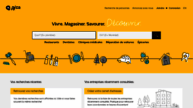 What Pagesjaunes.ca website looked like in 2022 (2 years ago)