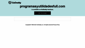 What Programasyutilidadesfull.com website looked like in 2022 (2 years ago)