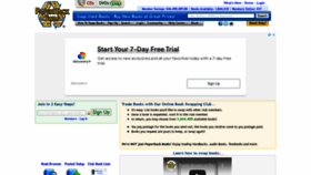 What Paperbackswap.com website looked like in 2022 (2 years ago)