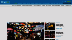 What Philstar.com website looked like in 2022 (2 years ago)