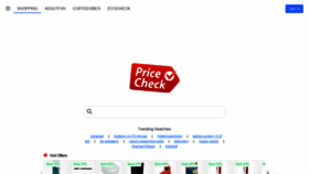 What Pricecheck.co.za website looked like in 2022 (2 years ago)