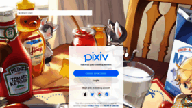 What Pixiv.net website looked like in 2022 (2 years ago)
