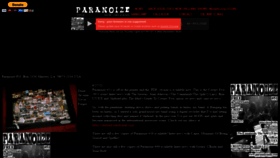 What Paranoizenola.com website looked like in 2022 (2 years ago)