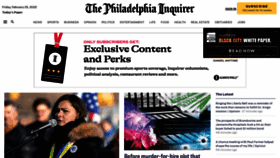 What Philly.com website looked like in 2022 (2 years ago)