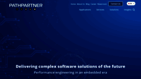 What Pathpartnertech.com website looked like in 2022 (2 years ago)