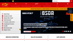 What Posta-romana.ro website looked like in 2022 (2 years ago)