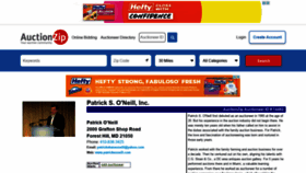 What Patricksoneill.com website looked like in 2022 (2 years ago)