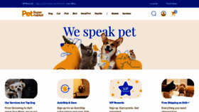 What Petsupermarket.com website looked like in 2022 (2 years ago)