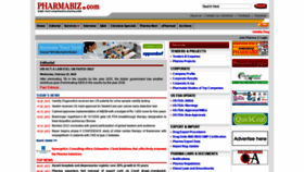 What Pharmabiz.com website looked like in 2022 (2 years ago)